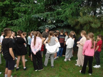 Szkolenie z rozpoznawania liści w Przedborskim Parku Krajobrazowym, 