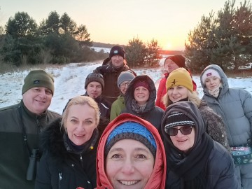 Spotkanie przewodnickie w Przedborskim Parku Krajobrazowym., 