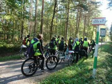 Relacja z rajdu rowerowego „Śladem Królewskich Łowów” 2025, 