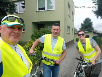 Wycieczka po PPK w ramach realizacji licytacji z WOŚP., 