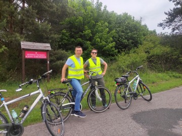 Wycieczka po PPK w ramach realizacji licytacji z WOŚP., 