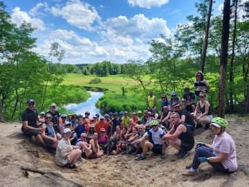 Rajd Rowerem nad Wartą - wiosna 2024, 