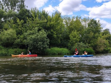 Zakończenie roku szkolnego w kajaku na Warcie, 